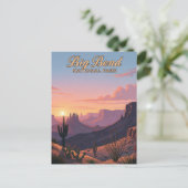 Big Bend National Park Reizen Briefkaart (Staand voorkant)