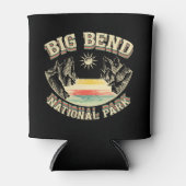 Big Bend National Park Retro Blikjeskoeler (Voorkant)