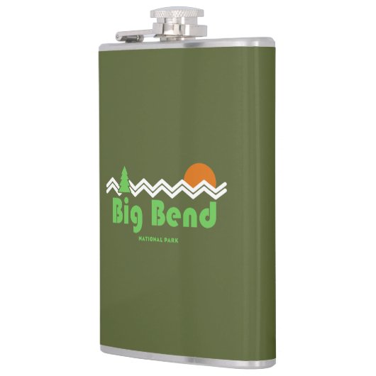 Big Bend National Park Retro Heupfles (Links)