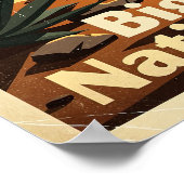 Big Bend National Park Retro Poster (Hoek)