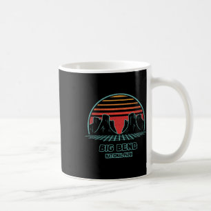 Big Bend National Park Retro Wandelen Vintage 80s  Koffiemok