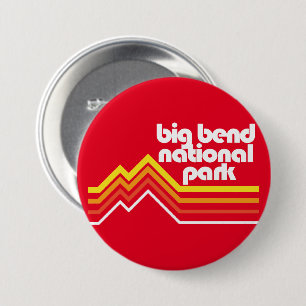 Big Bend National Park Ronde Button 7,6 Cm