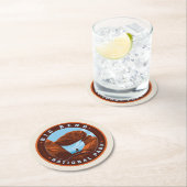 Big Bend National Park Ronde Kartonnen Onderzetter (Insitu)