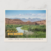Big Bend National Park Save the Date Briefkaart (Voorkant)