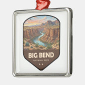 Big Bend National Park Schild Metalen Ornament (Links)