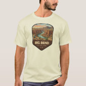 Big Bend National Park Schild T-shirt (Voorkant)