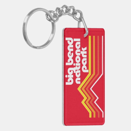 Big Bend National Park Sleutelhanger (Voorkant Links)