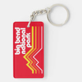 Big Bend National Park Sleutelhanger (achterkant)