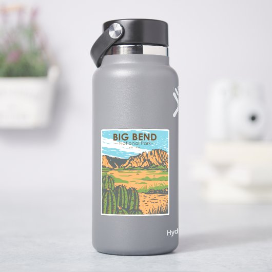 Big Bend National Park  Sticker (HydroFlask)