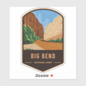 Big Bend National Park Sticker (Vel)
