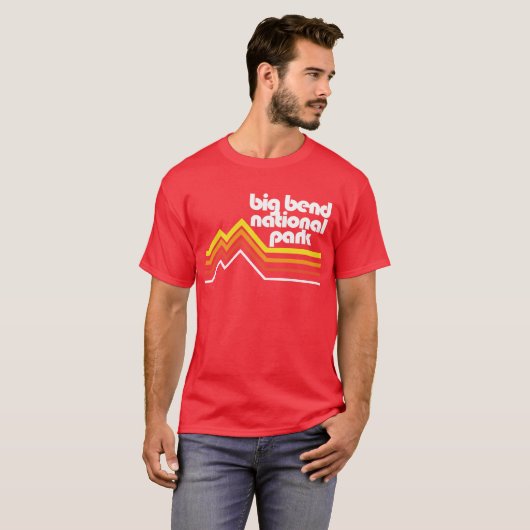 Big Bend National Park T-shirt (Voorkant volledig)