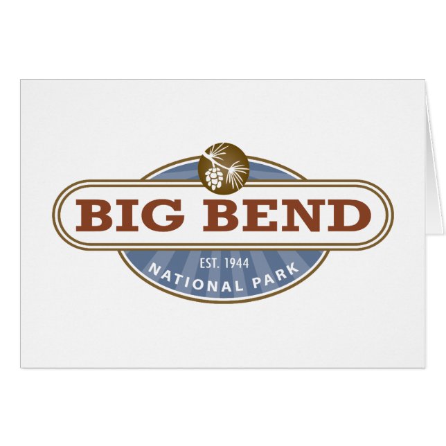 Big Bend National Park Texas (Voorkant Horizontaal)