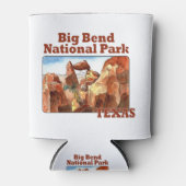 Big Bend National Park, Texas Blikjeskoeler (Voorkant)