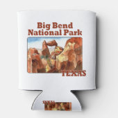 Big Bend National Park, Texas Blikjeskoeler (Achterkant)
