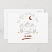  Big Bend National Park Texas Briefkaart (Voorkant / Achterkant)