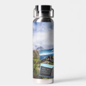Big Bend National Park Texas Persoonlijke foto Waterfles (Achterkant)