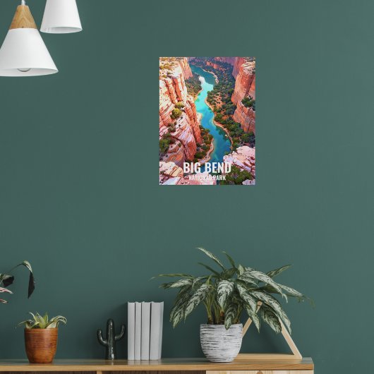 Big Bend National Park, Texas Poster (Woonkamer 1)