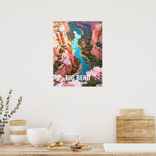 Big Bend National Park, Texas Poster (Keuken)