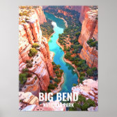 Big Bend National Park, Texas Poster (Voorkant)