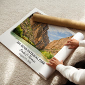 Big Bend National Park Texas Poster, Aquarel Poster