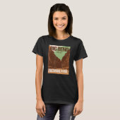 Big Bend National Park Texas Poster Design T-shirt (Voorkant volledig)