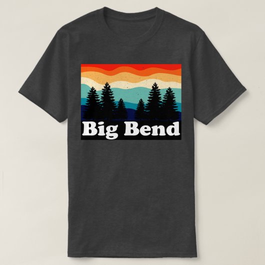 Big Bend National Park Texas T-shirt (Design voorkant)