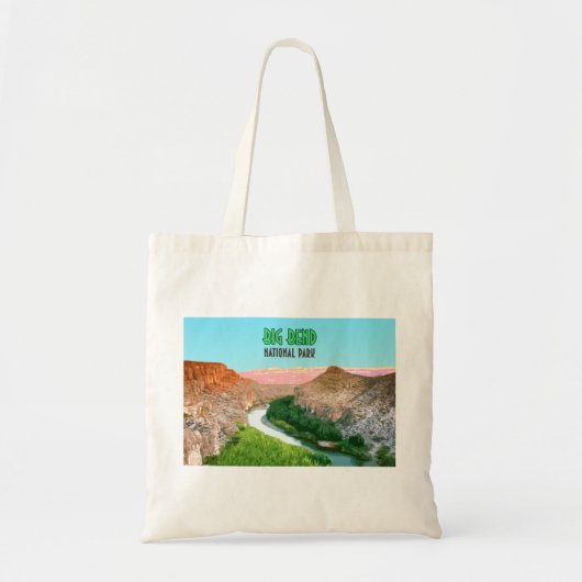 Big Bend National Park Texas Tote Bag (Voorkant)