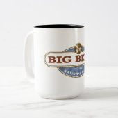 Big Bend National Park Texas Tweekleurige Koffiemok (Voorkant links)