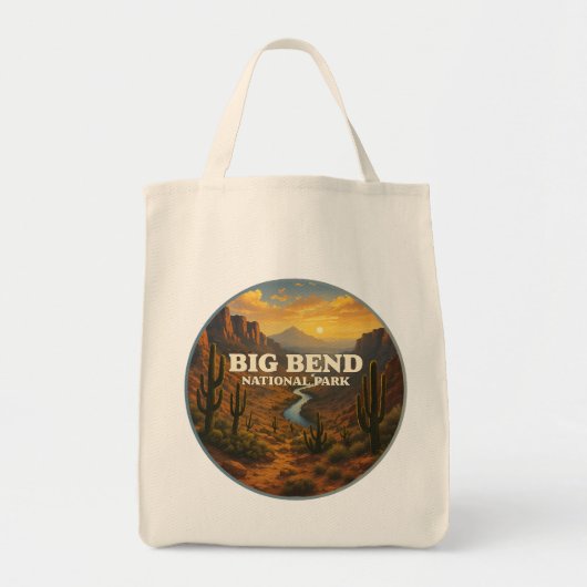Big Bend National Park Tote Bag (Voorkant)