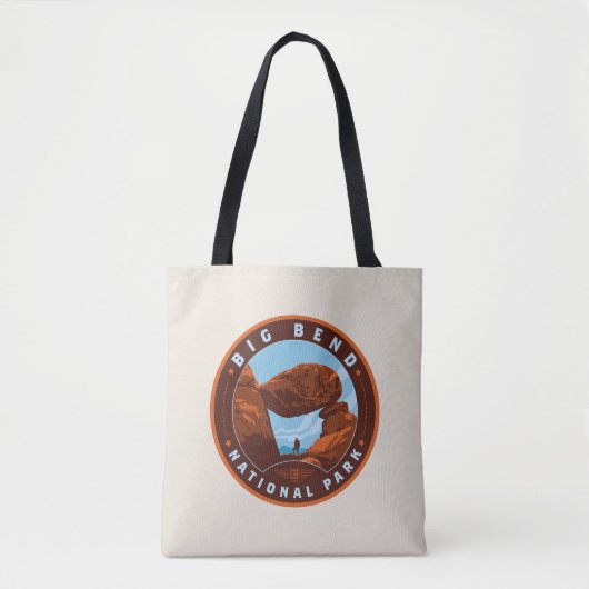 Big Bend National Park Tote Bag (Voorkant)