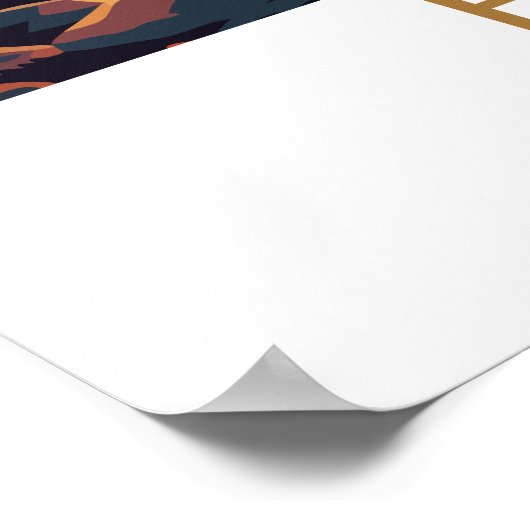 Big Bend National Park, Verenigde Staten Nationaal Poster (Hoek)