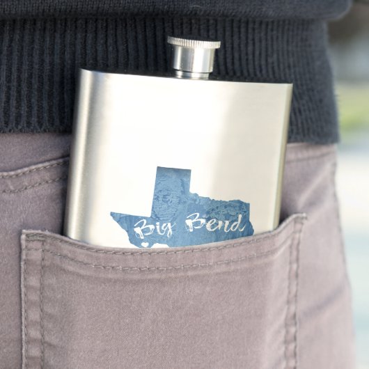 Big Bend National Park Wood Grain Flacon (Voorbeeld)