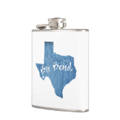 Big Bend National Park Wood Grain Heupfles (Links)