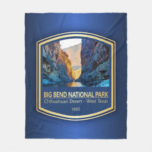 Big Bend NP (PF1) Fleece Deken