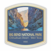 Big Bend NP (PF1) Sticker (Voorkant)