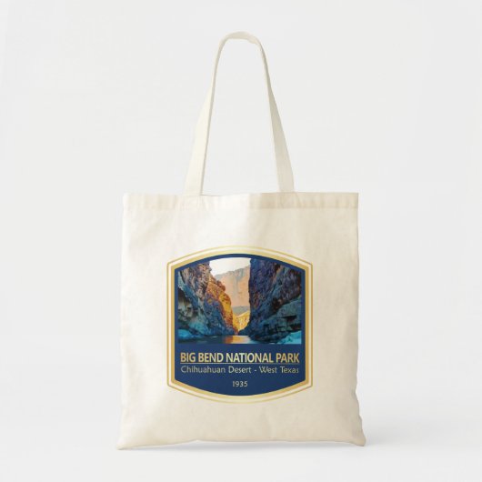 Big Bend NP (PF1) Tote Bag (Voorkant)