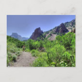 Big Bend-postkaart Briefkaart (Voorkant)