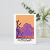 Big Bend Ranch State Park Texas  Briefkaart (Staand voorkant)