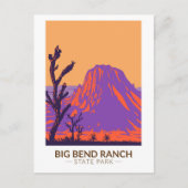 Big Bend Ranch State Park Texas  Briefkaart (Voorkant)