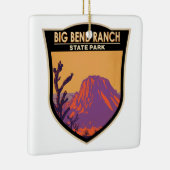 Big Bend Ranch State Park Texas  Keramisch Ornament (Rechts)