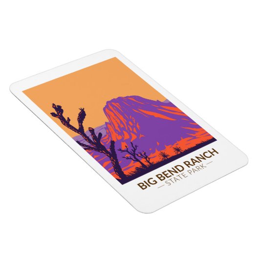 Big Bend Ranch State Park Texas  Magneet (Rechterzijde)