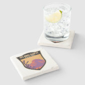 Big Bend Ranch State Park Texas  Stenen Onderzetter (Zijkant)