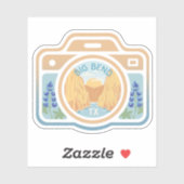 Big Bend Texas Camera Sticker (Vel)