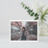 BIG BEND - TEXAS - HIERMEE BEKEND MEISJE BRIEFKAART (Staand voorkant)