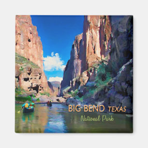 Big Bend Texas National Park Mariscal Canyon Magneet