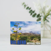 Big Bend Texas US National Park Post Kaart (Staand voorkant)