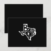 Big Bend West Texas Hiking Retro Briefkaart (Voorkant / Achterkant)