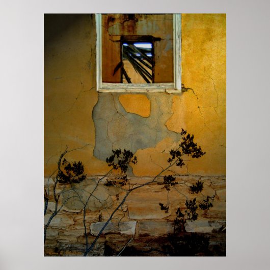 Big Bend WIndow Canvas Poster (Voorkant)