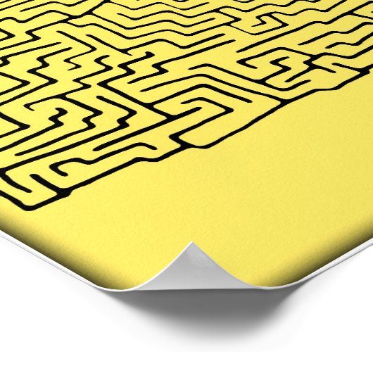 Big Bertha Maze Poster (Hoek)