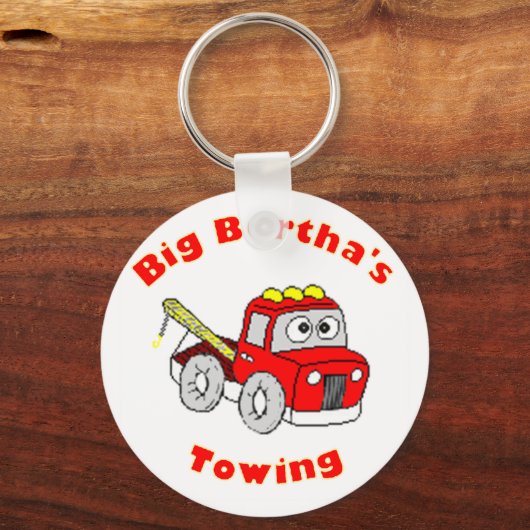 Big Bertha's Towing Sleutelhanger (Voorkant)
